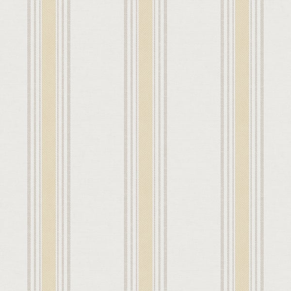 Galerie Wallcoverings Spring Blossom Stripes Galerie Wallcoverings  Yellow   - 1909-6