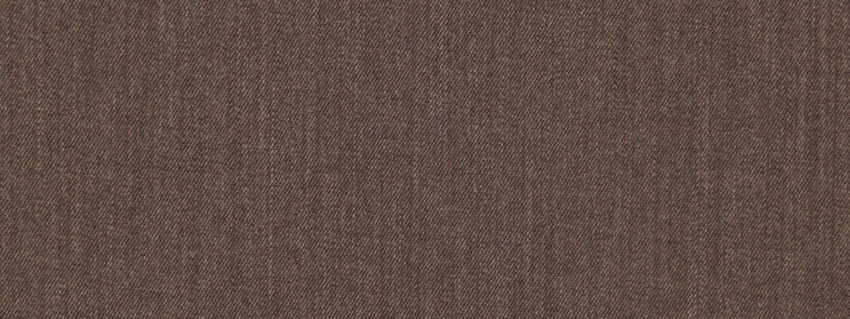 Close-up of brown woven fabric texture with visible fibers; earthy textile suitable for upholstery or apparel.