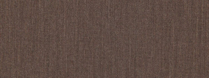 Close-up of brown woven fabric texture with visible fibers; earthy textile suitable for upholstery or apparel.