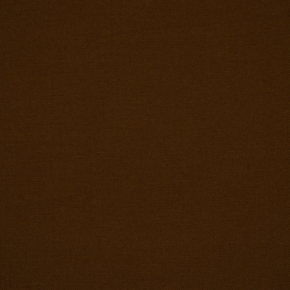 Dark brown woven fabric close-up with subtle texture for upholstery or apparel.