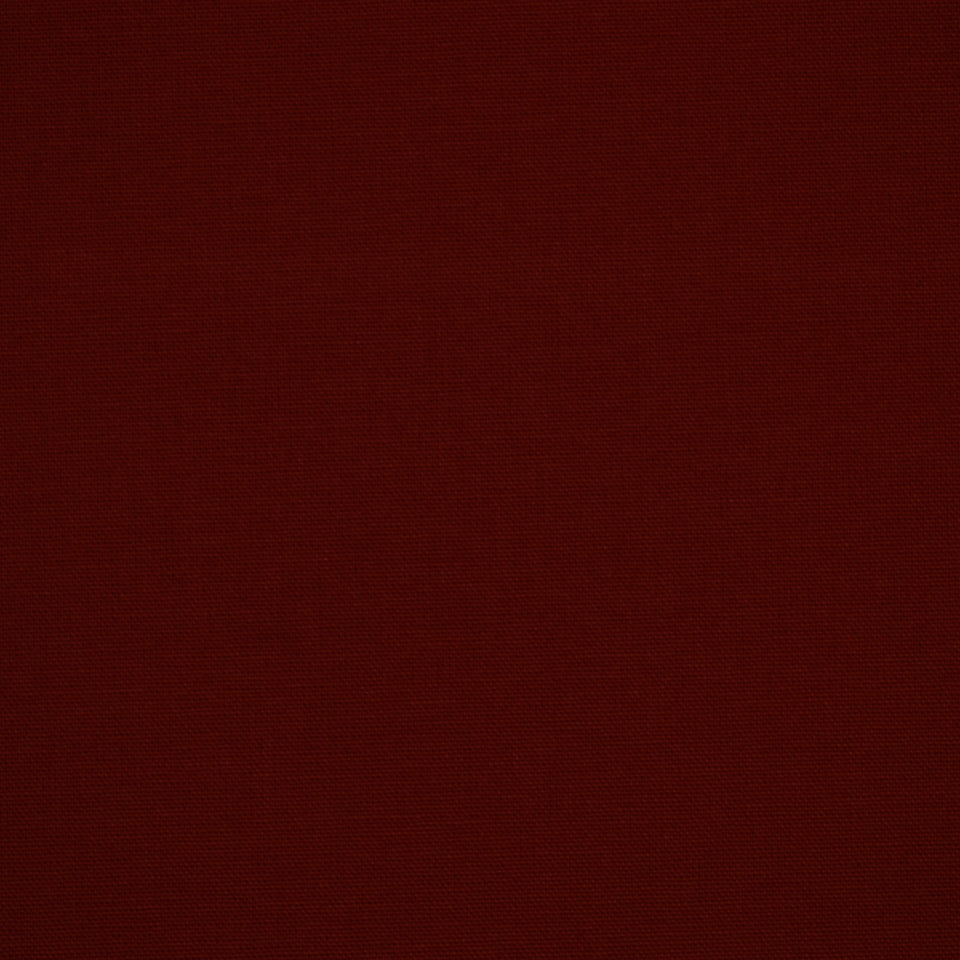 Dark burgundy canvas duck upholstery fabric texture with a subtle weave.