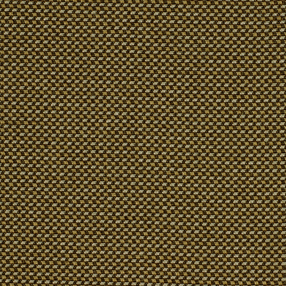 Flax-colored woven tweed fabric with a tiny checkered texture, ideal for upholstery or cushions.