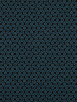 Robert Allen Contract Small Ogee | Cerulean  Upholstery     - 194699