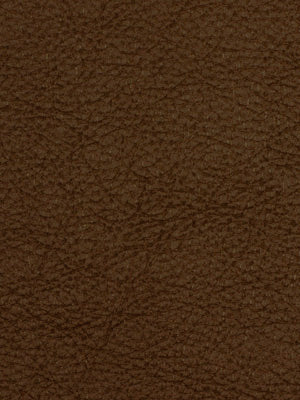 Dark brown upholstery fabric close-up with visible grain.