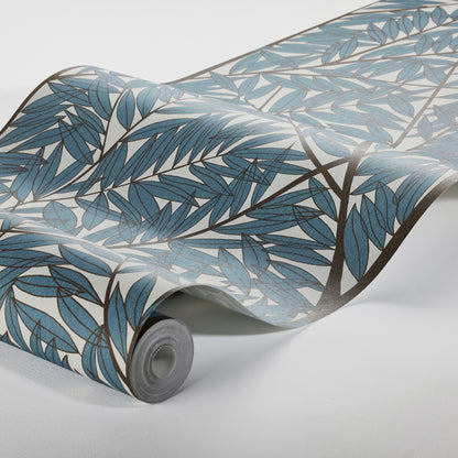 SCHUMACHER  Borastapeter KORGPIL MURAL   BLUE   - 1957