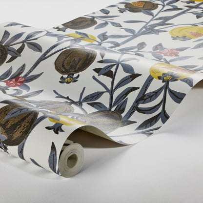 SCHUMACHER  Borastapeter GRANATAPPLE   SLATE , OCHRE   - 1959