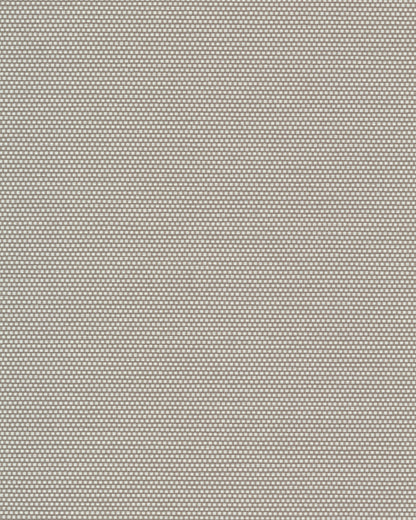 Grey textured wallpaper with a tiny dot pattern; wall covering featuring a traditional weave.