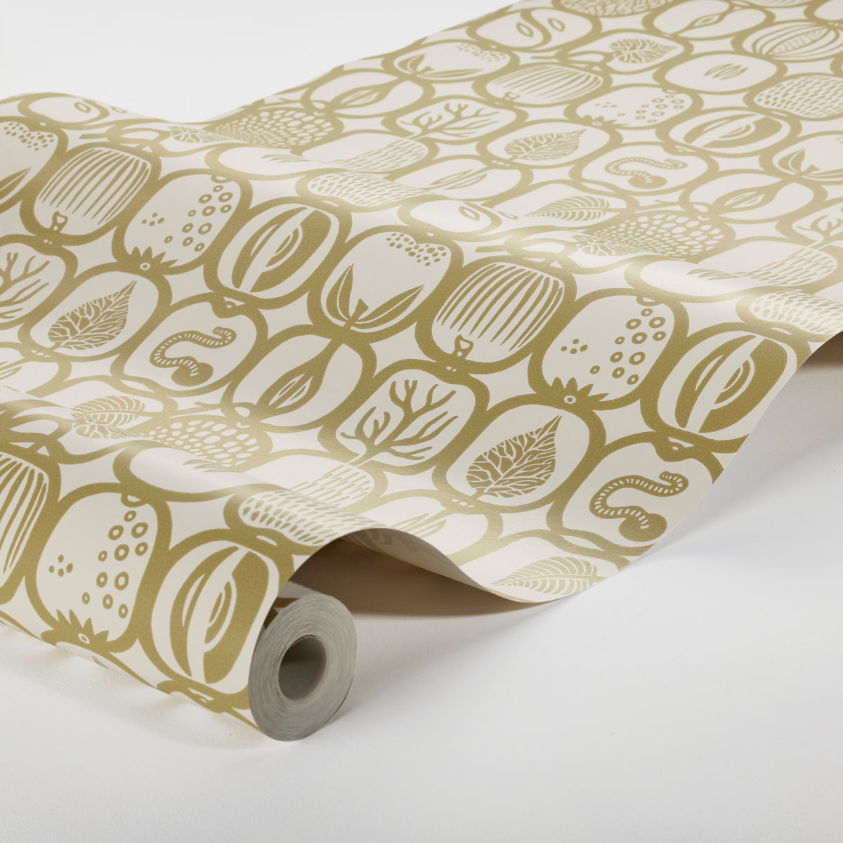 SCHUMACHER  Borastapeter FRUKTL??DA   OCHRE   - 1972