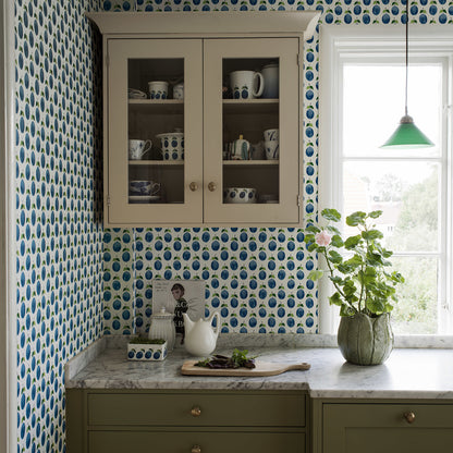 SCHUMACHER  Borastapeter PRUNUS   BLUE   - 1974