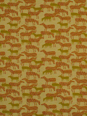 Robert Allen Contract Zebra Safari | Carrot  Upholstery     - 198379