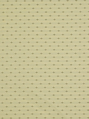 Light beige woven fabric with tiny dark diamond motifs in a repeating grid; subtle geometric textile for upholstery.