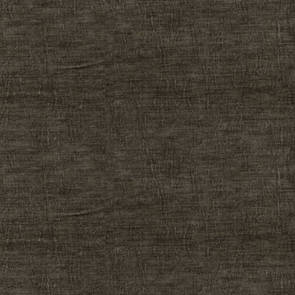 Dark brown fabric with a coarse linen-like weave and textured surface.