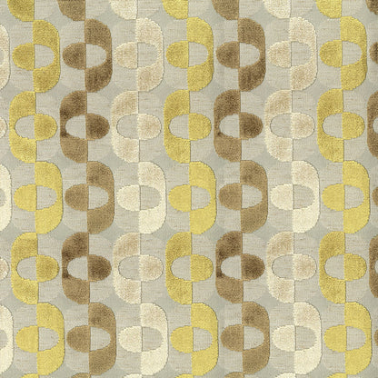 NICHOLASJOHN INC NJ-PAPYRUS Seamoss Geometric,Velvet   Fabric - NJ25-612