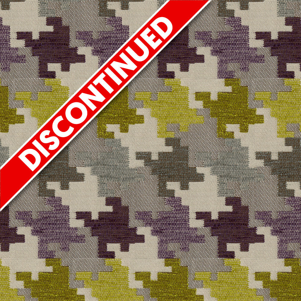 ABBEYSHEA Tokoto Abstract,Contemporary,Houndstooth   Desiger Outlet Fabric - TOKOT205