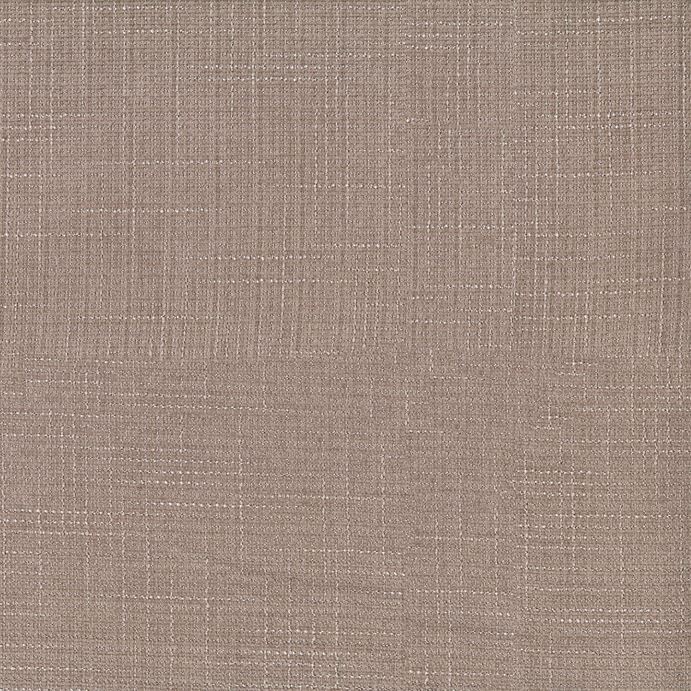 Teak solid fabric with linen-weave texture and subtle crosshatch; versatile upholstery or apparel material.