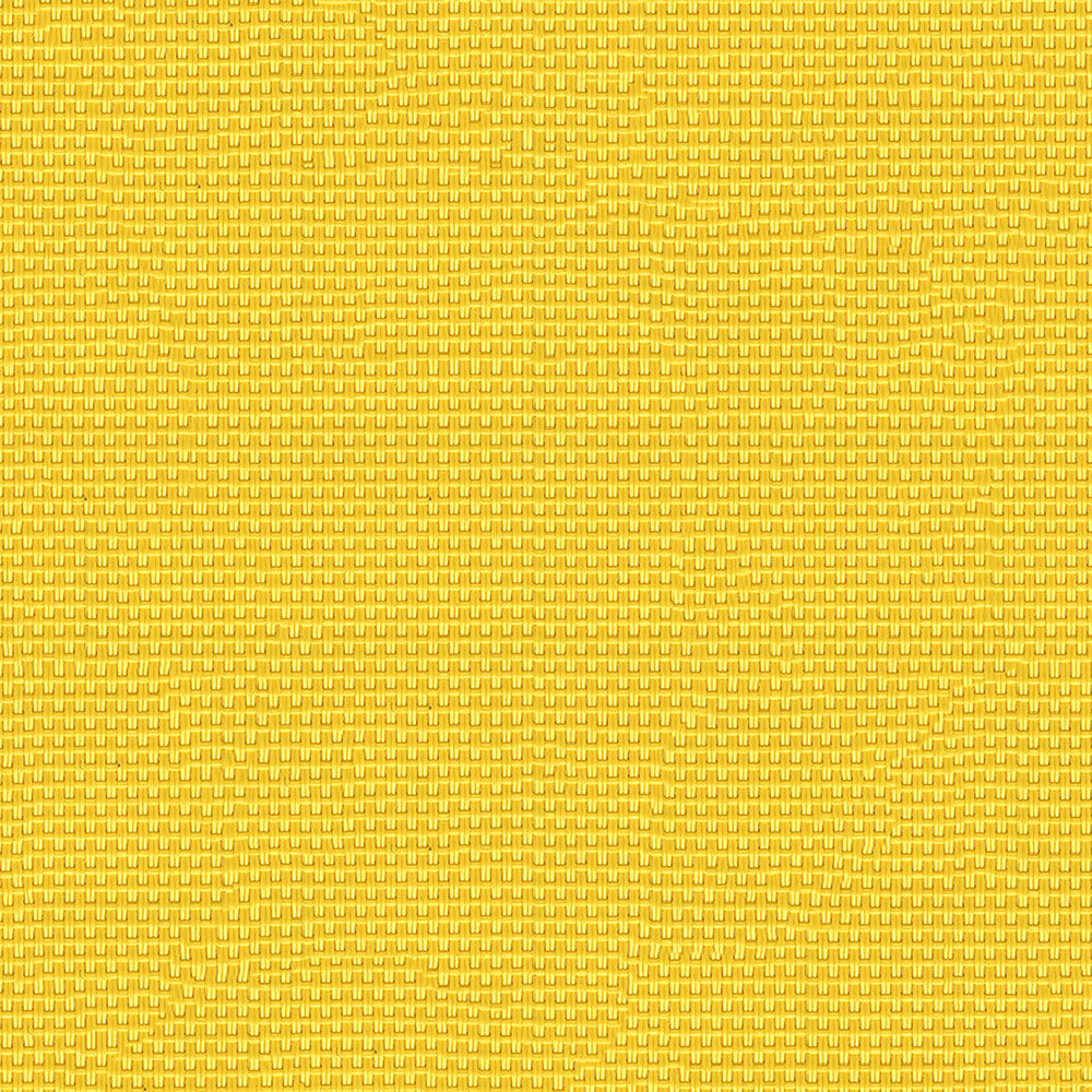 Bright yellow tweed fabric texture with a woven pattern; durable upholstery or bag material.
