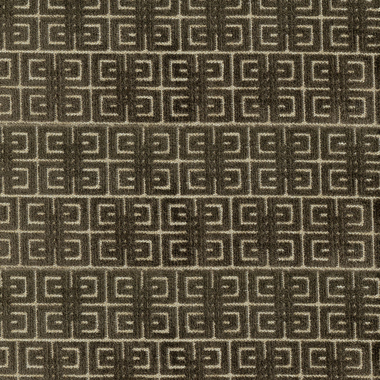 NICHOLASJOHN INC NJ-ROBERTS Pecan Velvet,Geometric   Fabric - NJ25-1854