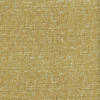 Gold solid fabric with subtle metallic sheen and textured weave; suitable for upholstery or drapery.