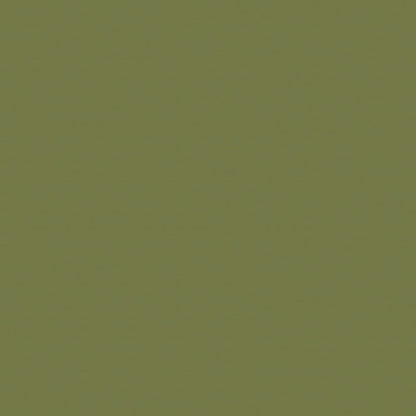 Olive green solid fabric swatch, square with a smooth matte finish.