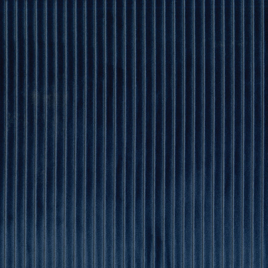 NICHOLASJOHN INC NJ-CHORD Indigo Chord,Stripe,Velvet   Fabric - NJ25-2675