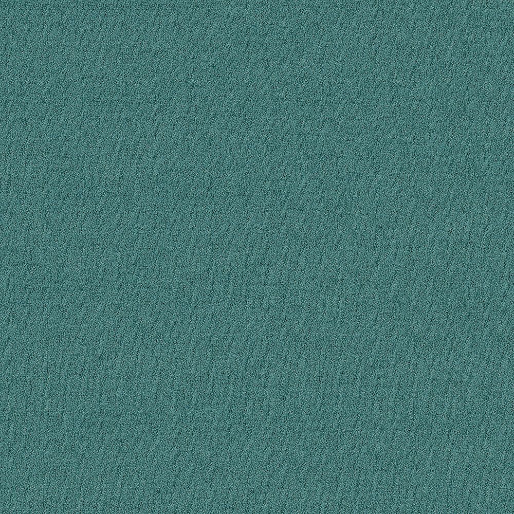 Teal-green textured fabric close-up with subtle grain, suitable for upholstery or apparel.