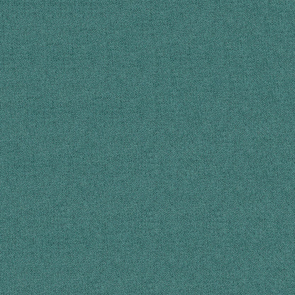 Teal-green textured fabric close-up with subtle grain, suitable for upholstery or apparel.