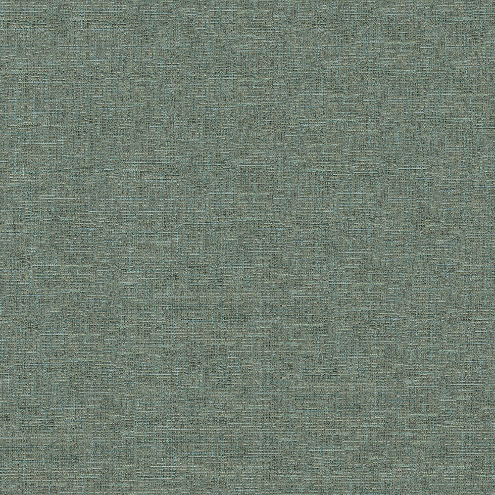 Muted green-gray solid fabric with a linen-style woven texture, suitable for upholstery or home decor.