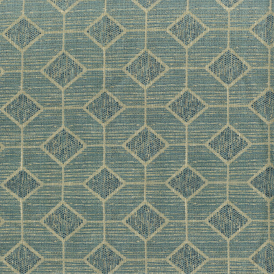 NICHOLASJOHN INC NJ-CAPI Blue Geometric   Fabric - NJ25-494