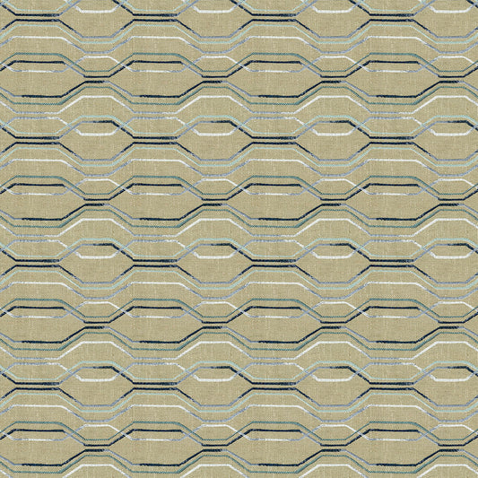 NICHOLASJOHN INC NJ-LINVILLE Capri Geometric   Fabric - NJ25-537