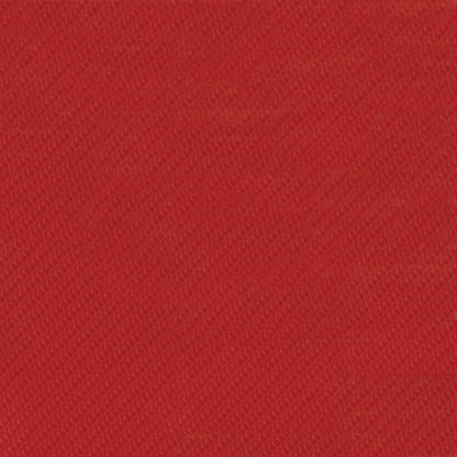 Close-up of red fabric showing its textured weave.