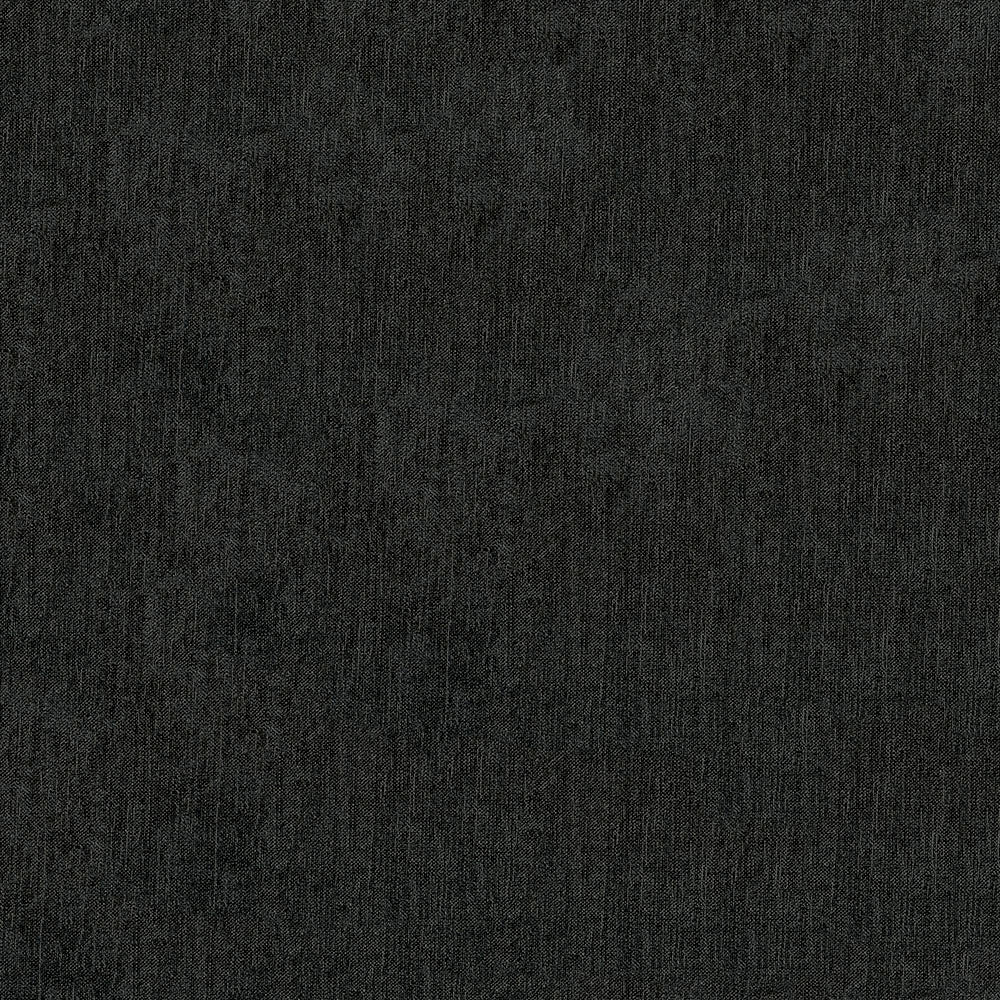 Close-up of charcoal solid fabric texture.