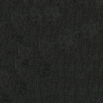 Close-up of charcoal solid fabric texture.