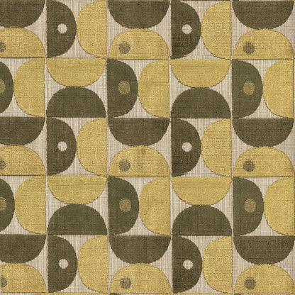 NICHOLASJOHN INC NJ-CAST Olive Velvet,Geometric   Fabric - NJ25-3124