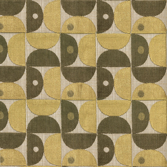 NICHOLASJOHN INC NJ-CAST Olive Velvet,Geometric   Fabric - NJ25-3124