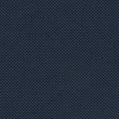 Dark navy textured fabric with a tight diamond-quilted pattern; durable material for bags or accessories.
