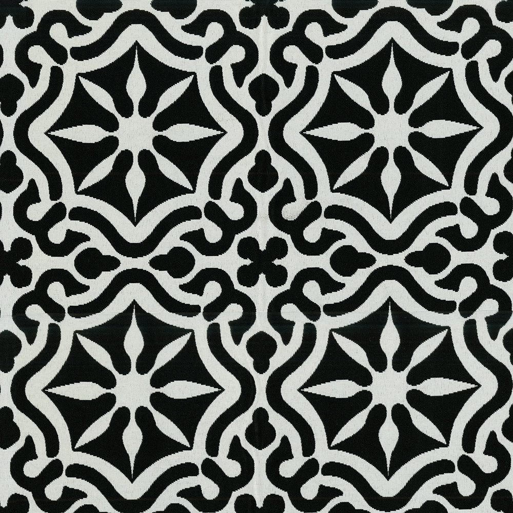 NICHOLASJOHN INC NJ-TILEWORK Midnight Transitional   Fabric - NJ25-3506