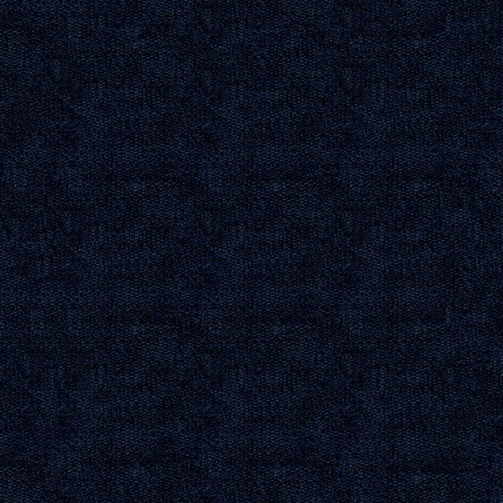 Dark navy solid fabric close-up with visible weave.