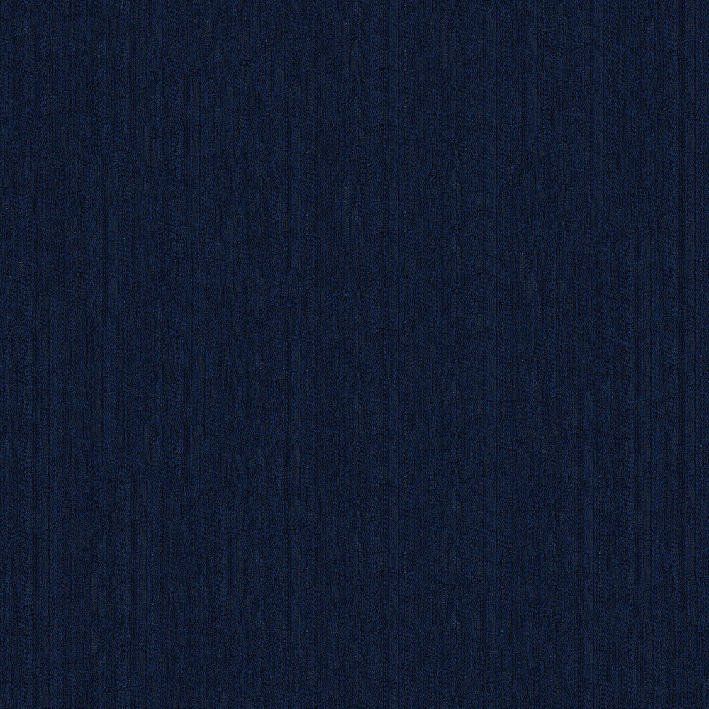 Navy blue fabric texture with subtle vertical ribbing.