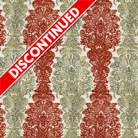 ABBEYSHEA Elegance Large Scale,Traditional   Desiger Outlet Fabric - ELEGA44
