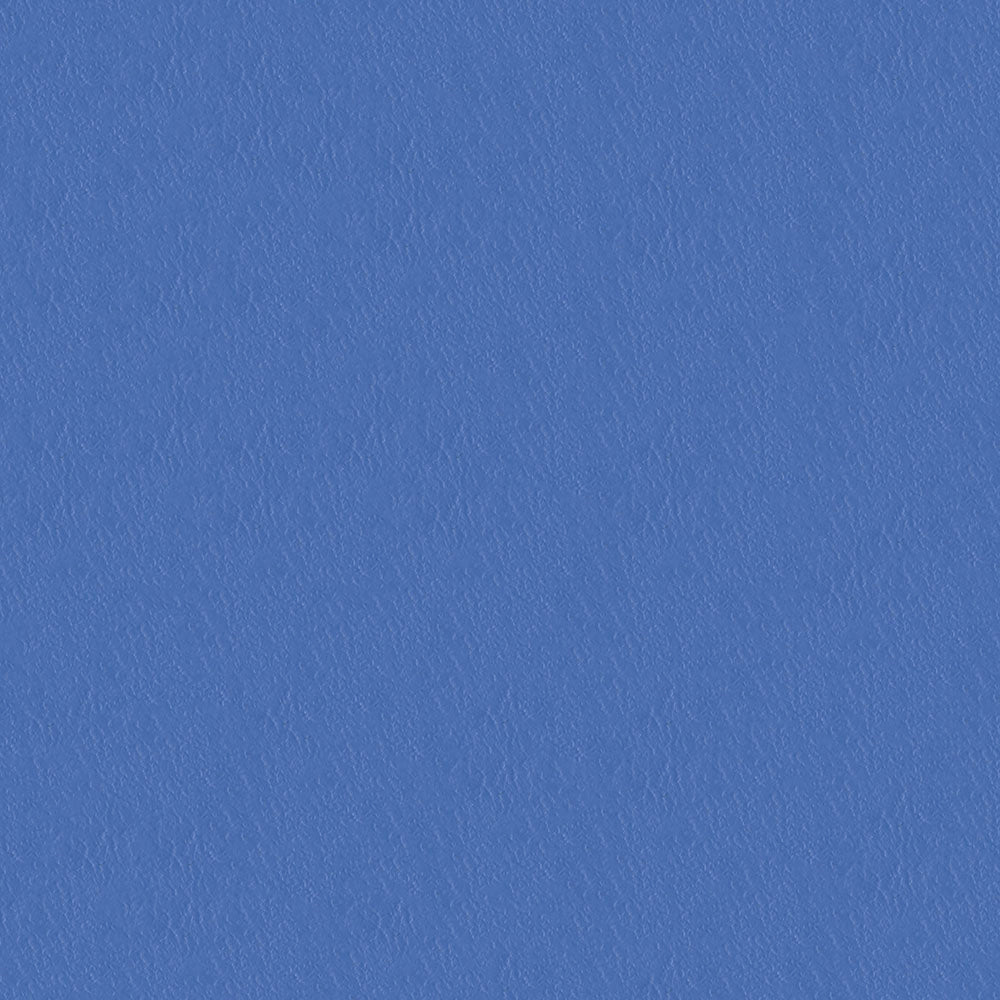 Blue solid fabric close-up with a subtle weave texture.