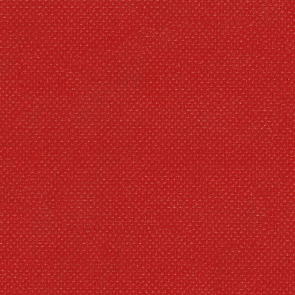 Bright red solid fabric with a subtle woven texture, suitable for upholstery or crafts.