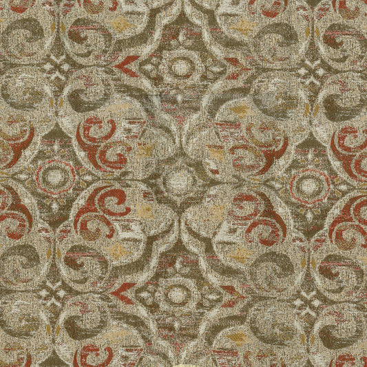 NICHOLASJOHN INC NJ-OSPREY Chestnut Medallion   Fabric - NJ25-3708