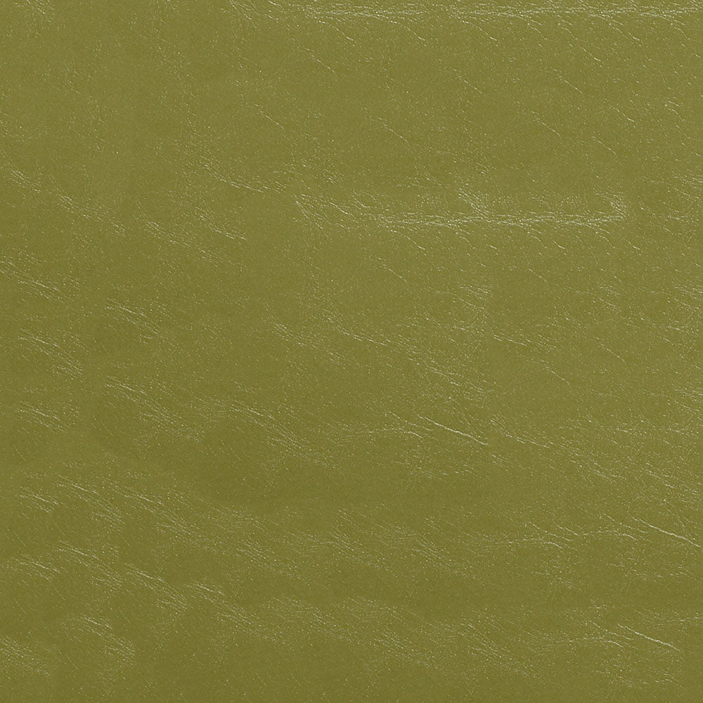 Olive green fabric with a distressed, rustic texture; solid color with subtle sheen.