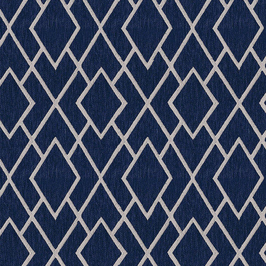 NICHOLASJOHN INC NJ-COMMITMENT Navy Geometric,Geometric   Fabric - NJ25-825