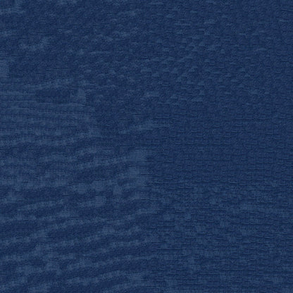 Navy solid pique fabric with a fine textured weave.