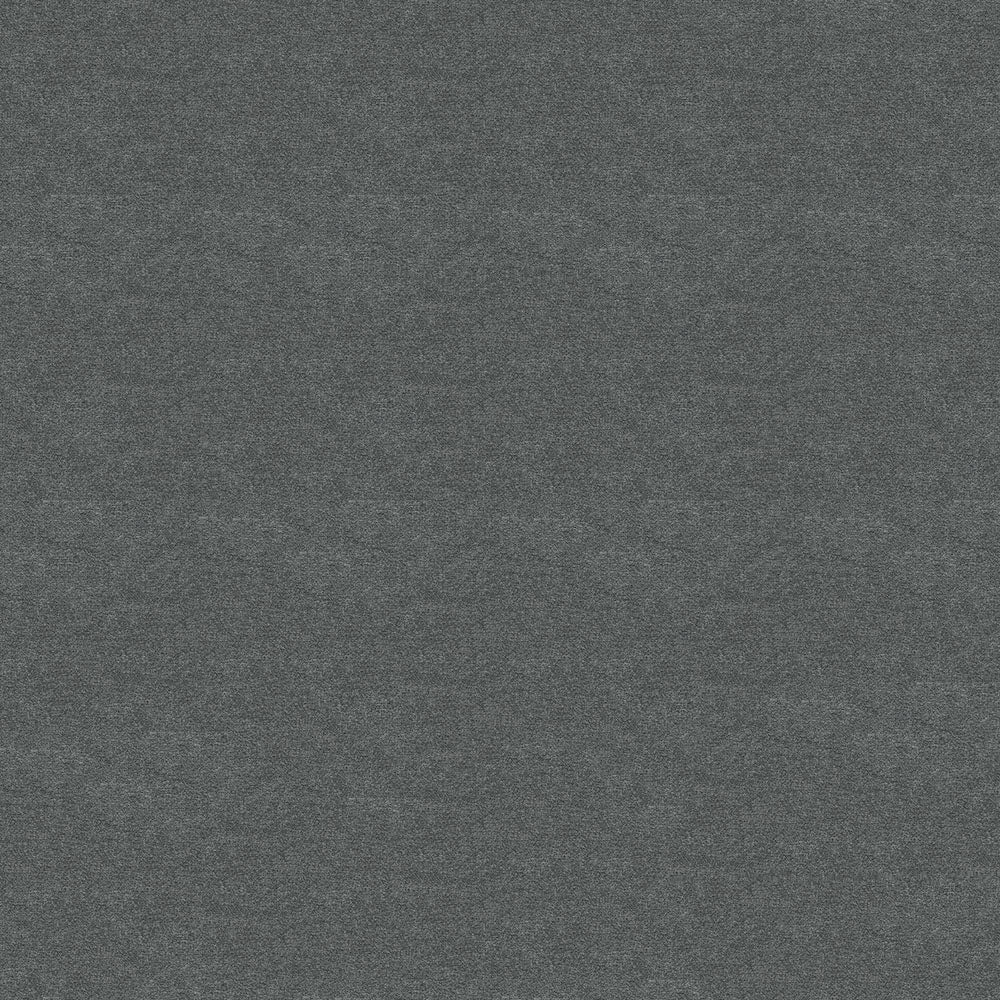 Solid dark gray fabric with a subtle woven texture, suitable for apparel or upholstery.
