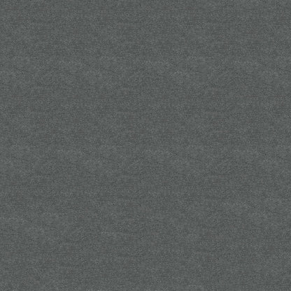 Solid dark gray fabric with a subtle woven texture, suitable for apparel or upholstery.