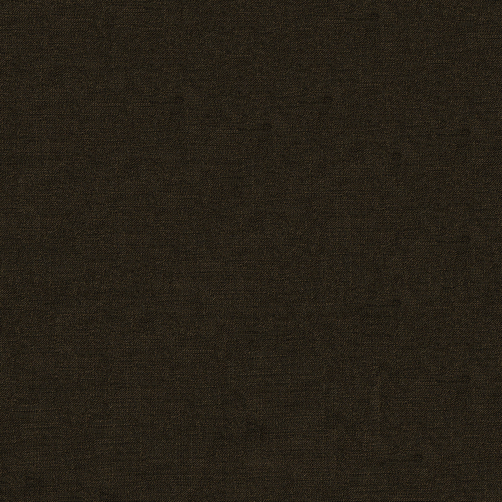 Dark brown textured fabric swatch with subtle weave, suitable for upholstery or apparel.