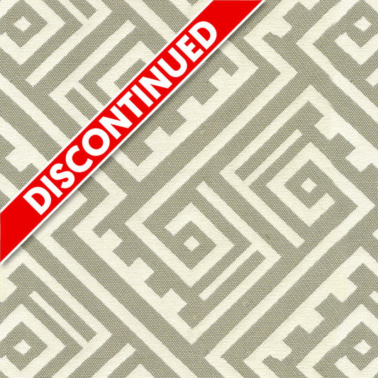 ABBEYSHEA Marathon Greek Key,Large Scale   Desiger Outlet Fabric - MARAT902