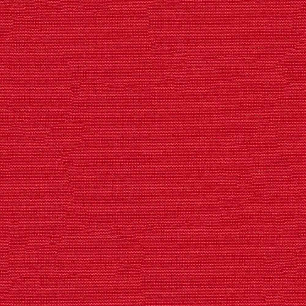 Close-up of bright red solid cord fabric texture.